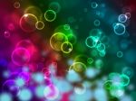 Background Bokeh Shows Abstract Blur And Color Stock Photo