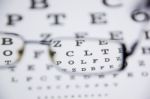 Eyetest - Seeing Things In Focus Stock Photo