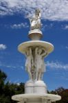 Marble Statue Of A Women And Some Man Stock Photo