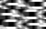 Horizontal Black And White Blurred Lines Illustration Background Stock Photo