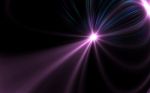 Abstract Digital Lens Flare Stock Photo
