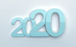 New Year 2020 Calender Stock Photo