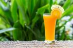 Fresh Orange Juice Stock Photo