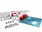 Aids Medical And Preventive Treatment Stock Photo