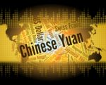 Chinese Yuan Indicates Foreign Exchange And Broker Stock Photo