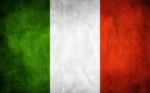 Italian Flag Stock Photo