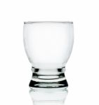 Empty Glass Isolated On The White Background Stock Photo
