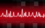 Heart Pulse Illustration Stock Photo