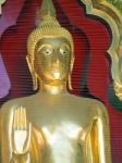 Zoom A Large Buddha Statue Stock Photo