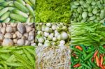 Thai Vegetables Stock Photo