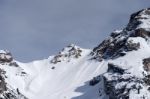 Mountains Near Cortina D'ampezzo Stock Photo