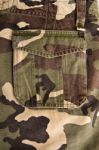 Military Cloth Pattern Stock Photo