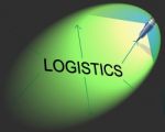 Logistics Distribution Represents Supply Chain And Analysis Stock Photo