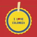 I Love Colombia4 Stock Photo