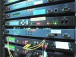 Internet Network Server Stock Photo