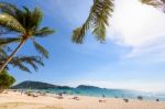 Beautiful Landscape Hat Patong Beach Stock Photo