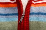 Sweater With Zipper Stock Photo