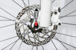 Bicycle Disc Brake - Stock Image Stock Photo