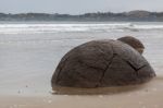 The Moeraki Boulders Stock Photo