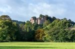 View Of Dunster Castle In Somerset Stock Photo