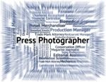 Press Photographer Shows Investigative Journalist And Commentato Stock Photo