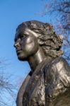 Statue Of Violette Szabo In London Stock Photo