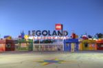 Carlsbad, Ca - Feb 5: Legoland California In Sunset, February 5, Stock Photo