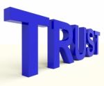 Trust As Symbol For Faith Stock Photo