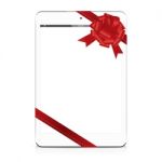 Gift Tablet White Stock Photo