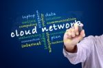 Cloud Network Concept Stock Photo
