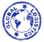 Global Logistics Represents Coordination Globally And Strategies Stock Photo