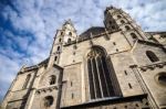 View Of St Stephans Cathedral In Vienna Stock Photo