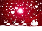 Snow Xmas Shows Merry Christmas And Celebrate Stock Photo
