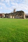 St Oswald's Priory Ruins In Gloucester Stock Photo