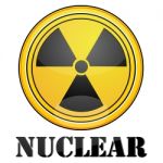 Nuclear Symbol Stock Photo