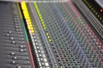 Music Mixer Stock Photo