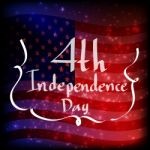 Independence Day Abstract Background Stock Photo