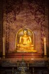 Over 300 Year Old Buddha Statue  In Thailand Stock Photo
