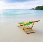 Beach Chair Stock Photo
