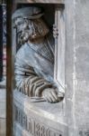 Statue In St Stephans Cathedral In Vienna Stock Photo