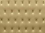 Luxurious Golden Leather  Seat Upholstery Stock Photo