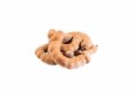 Heap Of Tamarind Fruits Isolated On White,with Clipping Path Stock Photo