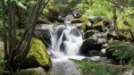 Waterfall Of Wild Place In Vitosha Mountain, Bulgaria Stock Photo