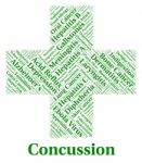 Concussion Illness Means Lose Consciousness And Affliction Stock Photo