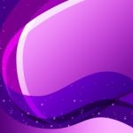 Purple Curves Background Means Swirly Lines And Sparkles
 Stock Photo