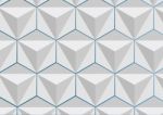 Abstract Triangular Prism Pattern Graphic Design Stock Photo