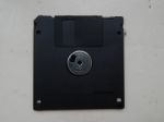 Information Carriers For Computer Technology Disks And Floppy Disks Stock Photo