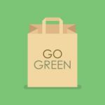 Eco Friendly Shopping Bag Stock Photo