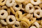 Donut Shaped Cereals Stock Photo
