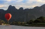 Red Balloon Stock Photo